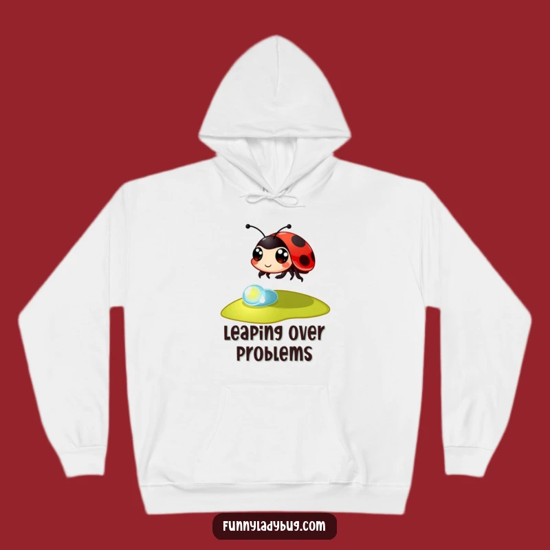 Cozy Funny Ladybug Hoodie: Leap into Comfort with This Adorable Insect Design